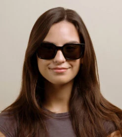 WEST-Recycled Black / Smoke Polarized-55 18 WEST-Recycled Black / Smoke Polarized-55 -Raen Eyeglasses Store 100M232WES S756 55 A5