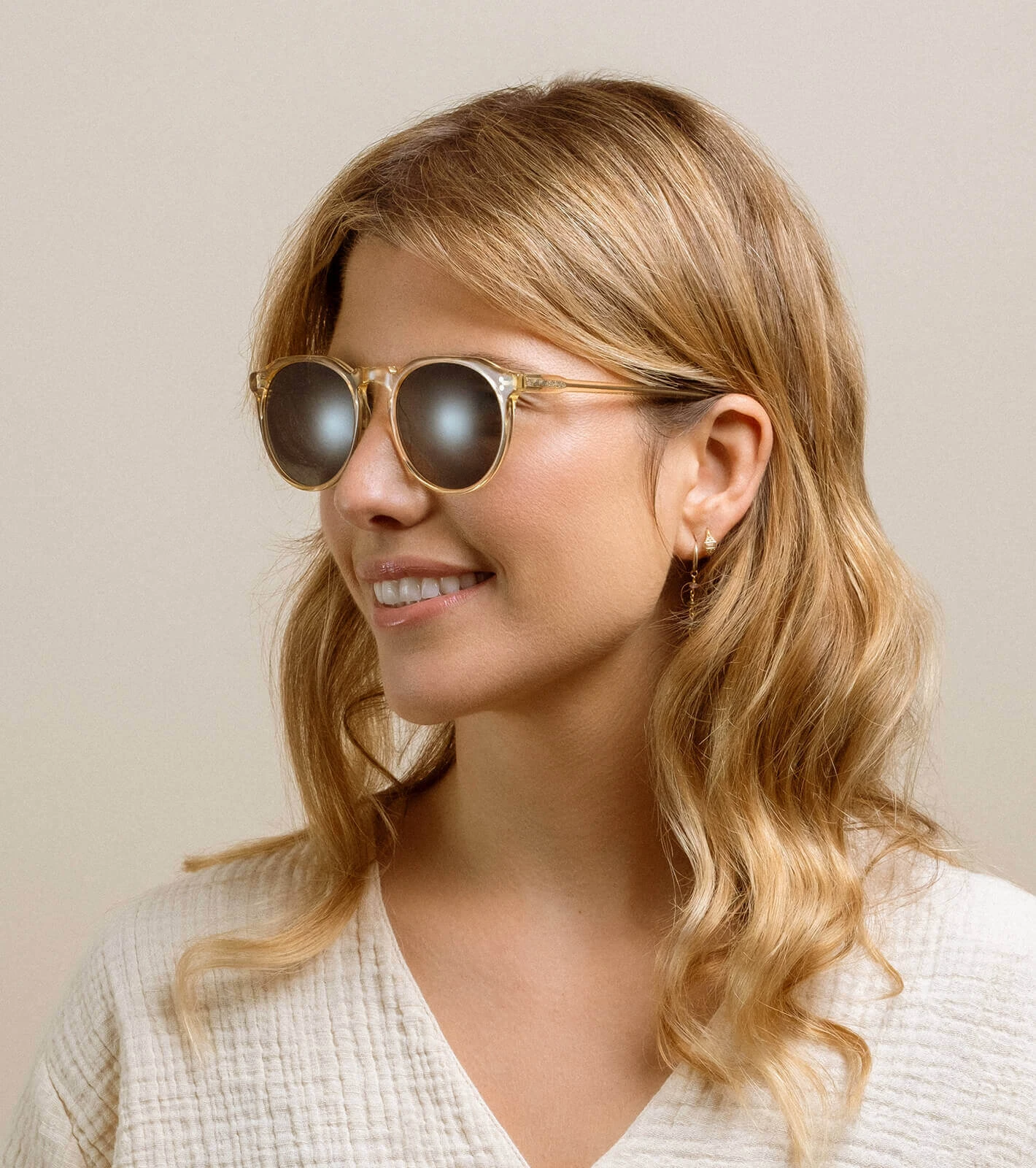 REMMY-Champagne Crystal / Green Polarized-52 6 REMMY-Champagne Crystal / Green Polarized-52 - Image 6