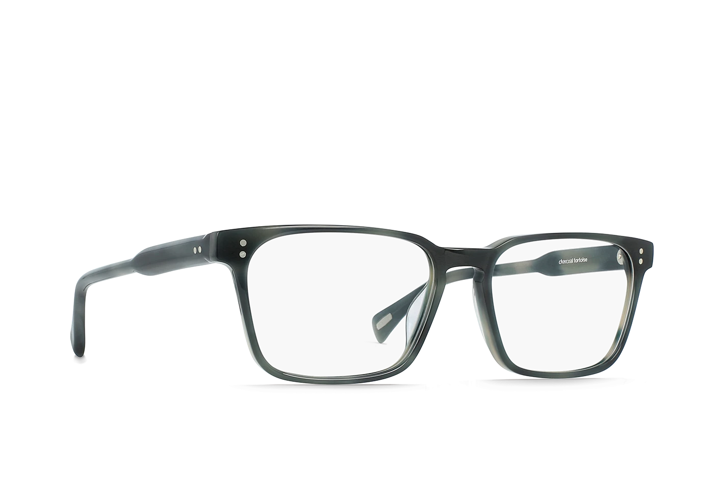 NOLAN-Charcoal Tortoise / Clear-55 3 NOLAN-Charcoal Tortoise / Clear-55 - Image 3