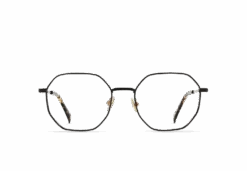 MAYLIN-Black Gold + Brindle Tortoise / Clear-52