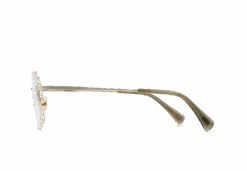 MAYLIN-Brushed Light Gold + Khaki / Clear-52 -Raen Eyeglasses Store 200U213MAY E379 52 A2