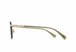 MASON II-Satin Japanese Gold + Matte Black / Clear-49 -Raen Eyeglasses Store 200U223MAS E356 49 A2