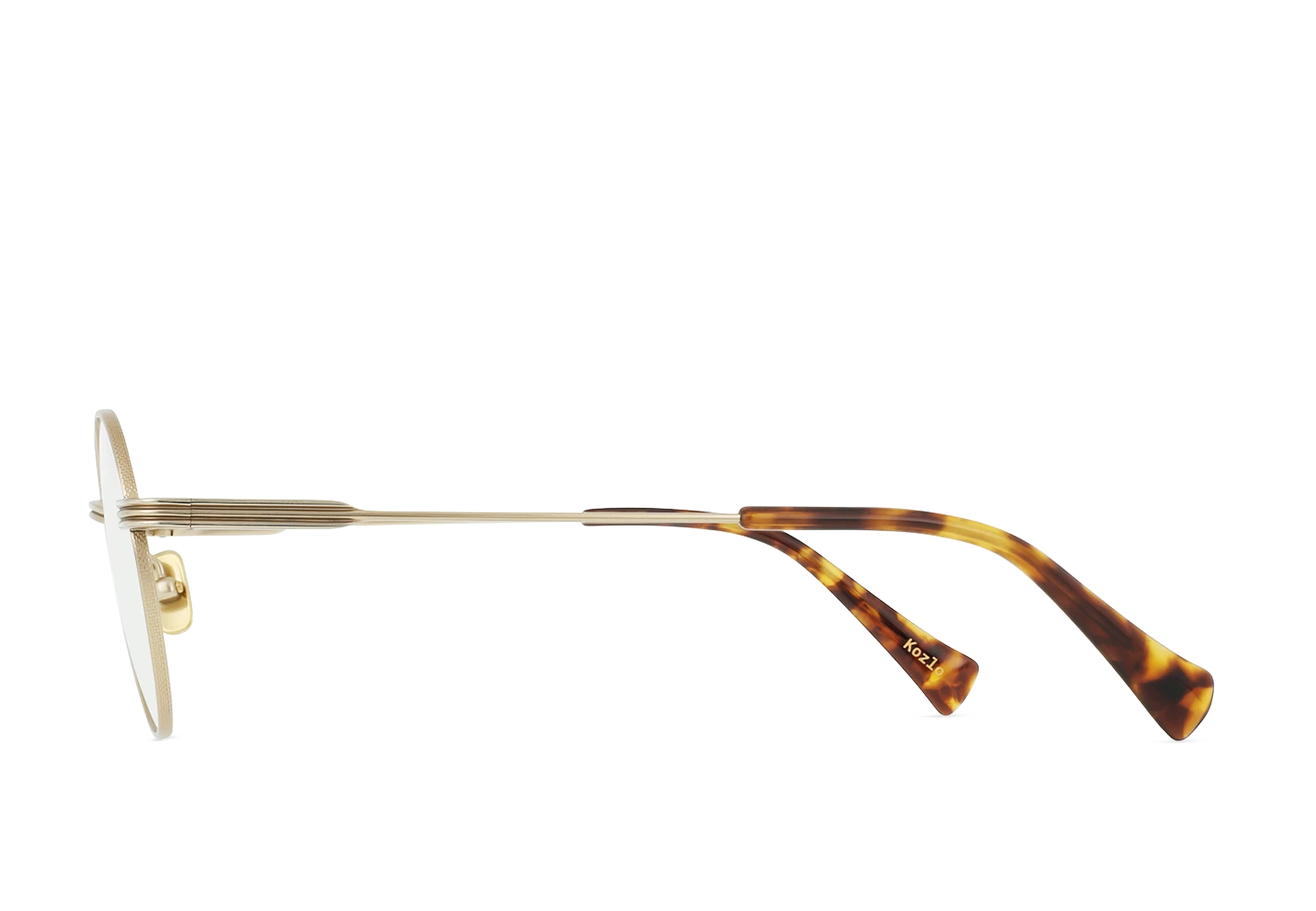 KOZLO-Split Finish Japanese Gold / Clear-47 3 KOZLO-Split Finish Japanese Gold / Clear-47 - Image 3