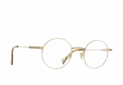 KOZLO-Split Finish Japanese Gold / Clear-47 10 KOZLO-Split Finish Japanese Gold / Clear-47 -Raen Eyeglasses Store 200U241KOZ E395 47 A2