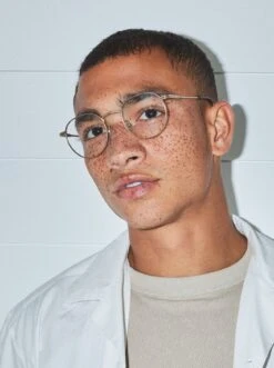 BENSON II-Satin Black + Brindle Tortoise / Clear-49 -Raen Eyeglasses Store BENSON II FW22 Satin Black Brindle Tortoise Clear L3