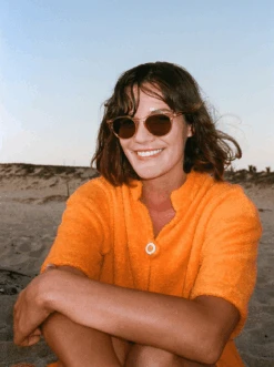 BASQ-Champagne Crystal / Suntan-50 22 BASQ-Champagne Crystal / Suntan-50 -Raen Eyeglasses Store Basq Champagne Crystal Suntan L2