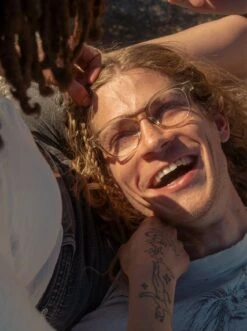 LOCKLIN-Kola Tortoise/Clear-49 -Raen Eyeglasses Store LOCKLIN FW23 Kola Tortoise Clear L3