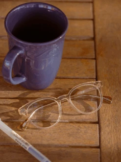 MARIN II-Ginger / Clear-48 15 MARIN II-Ginger / Clear-48 -Raen Eyeglasses Store MARIN II SS23 Ginger Clear L5