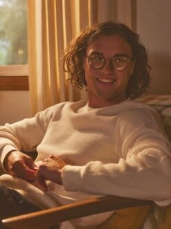 MASON II-Satin Japanese Gold + Matte Black / Clear-49 -Raen Eyeglasses Store MASON II FW22 Satin Japanese Gold Matte Black Clear L2