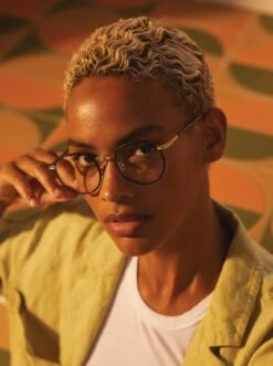 MASON II-Tawny + Brindle Tortoise / Clear-49 12 MASON II-Tawny + Brindle Tortoise / Clear-49 -Raen Eyeglasses Store MASON II FW22 Tawny Brindle Tortoise Clear L1