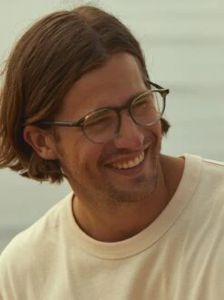 NEVILL-Fernwood + Skye / Clear-50 11 NEVILL-Fernwood + Skye / Clear-50 -Raen Eyeglasses Store NEVILL SS22 Fernwood Skye Clear L1