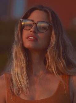 SOSHA-Magnolia + Suede / Clear-52 11 SOSHA-Magnolia + Suede / Clear-52 -Raen Eyeglasses Store SOSHA SS22 Magnolia Suede Clear L1