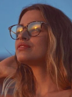 Raen Eyeglasses Store -Raen Eyeglasses Store SOSHA SS22 Magnolia Suede Clear L2