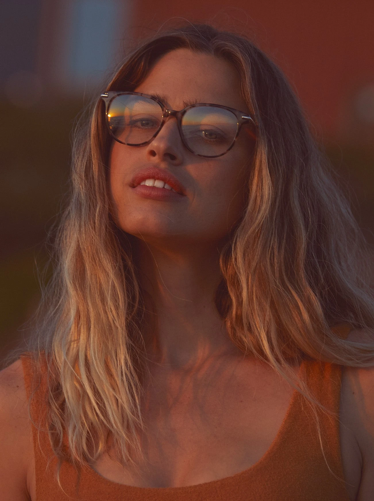 SOSHA-Tahoe Tortoise + Rose / Clear-52 2 SOSHA-Tahoe Tortoise + Rose / Clear-52 - Image 2