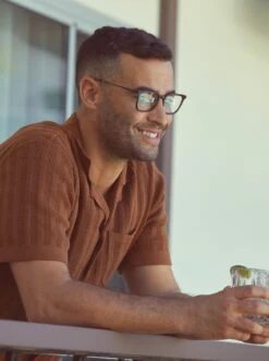 WILT-Stout + Brindle Tortoise / Clear-54 -Raen Eyeglasses Store WILT SS22 Stout Brindle Tortoise Clear L2