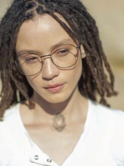 ZONIA-Rose Gold TBC/Baja-54 12 ZONIA-Rose Gold TBC/Baja-54 -Raen Eyeglasses Store ZONIA FW23 Rose Gold TBC Baja L2